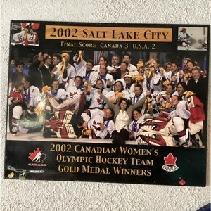 Hockey pictures 2002 first women’s. Team olympics .any hockey collection